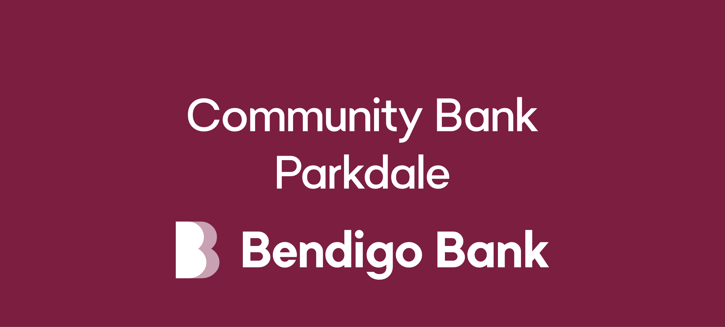 Bendigo Bank – Parkdale
